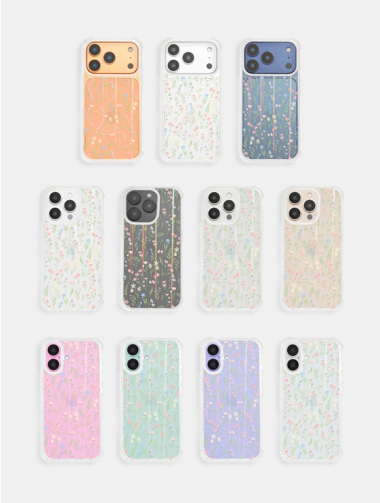 Wildflower Posie Shock iPhone Case Phone Cases Skinnydip London