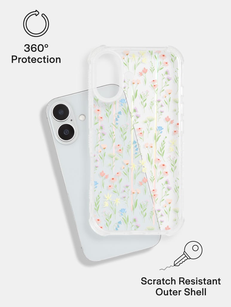 Wildflower Posie Shock iPhone Case Phone Cases Skinnydip London