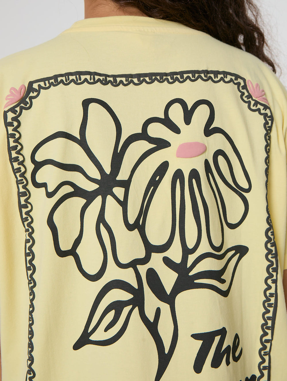 Wildflower Season Yellow T-Shirt Tops and T-Shirts Skinnydip London