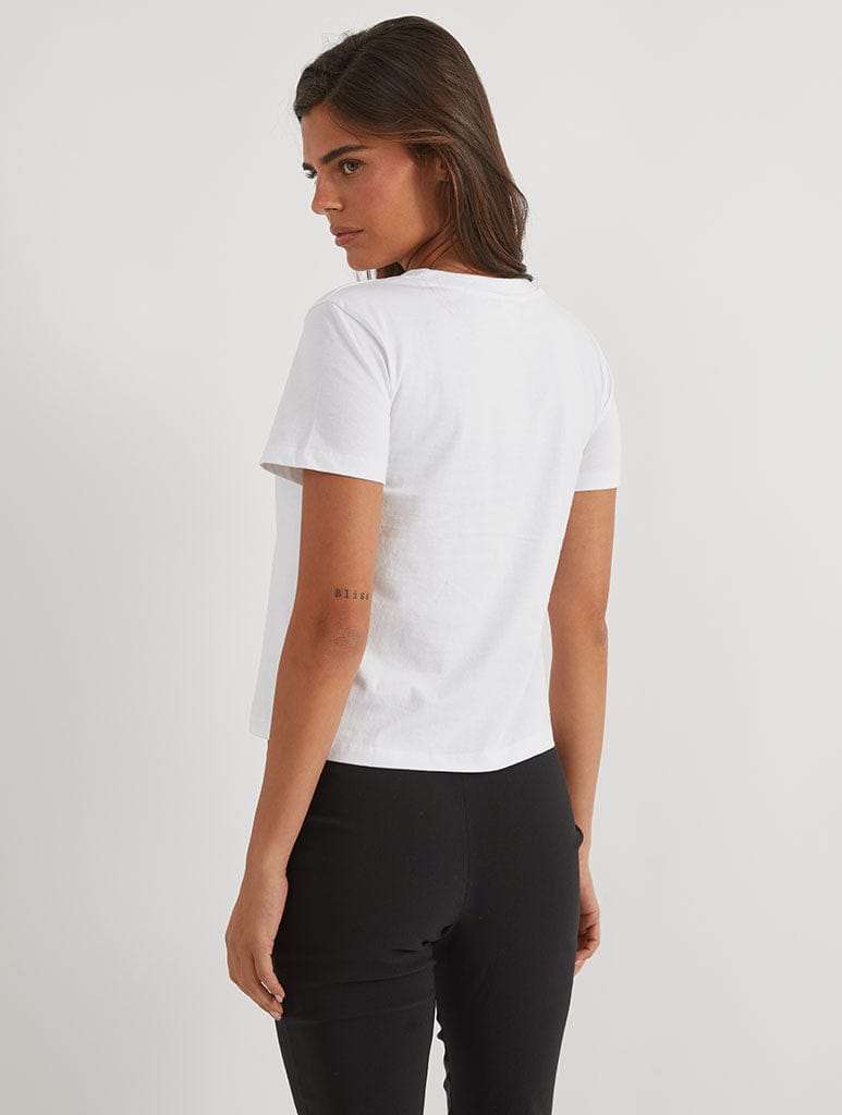 Wuthering Heights x Skinnydip Baby T-Shirt In White Tops & T-Shirts Skinnydip London