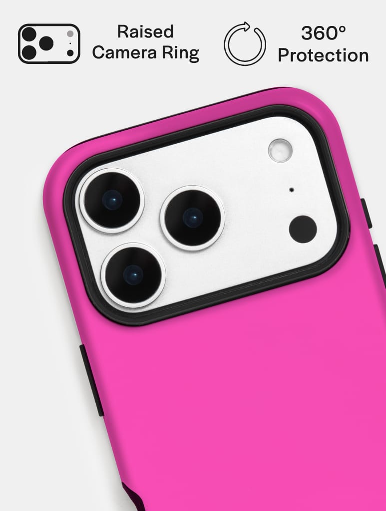 'Y' Initial Pink Ultra Protective iPhone Case Phone Cases Skinnydip London