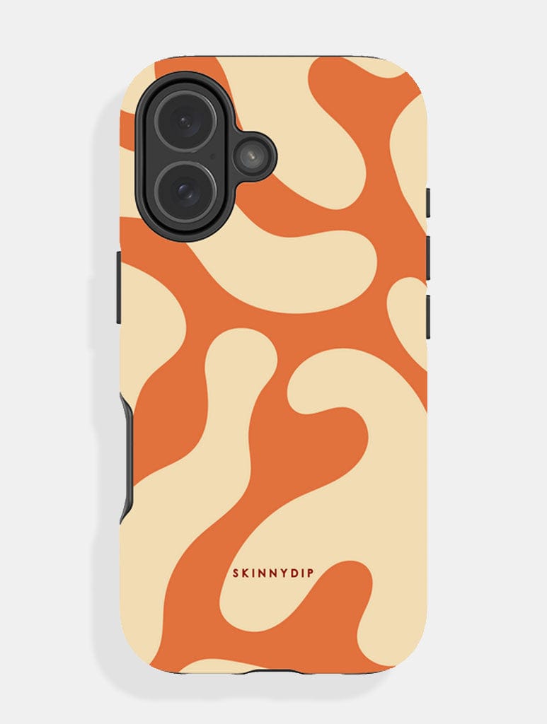Yellow and Orange Pattern Ultra Protective iPhone Case Phone Cases Skinnydip London