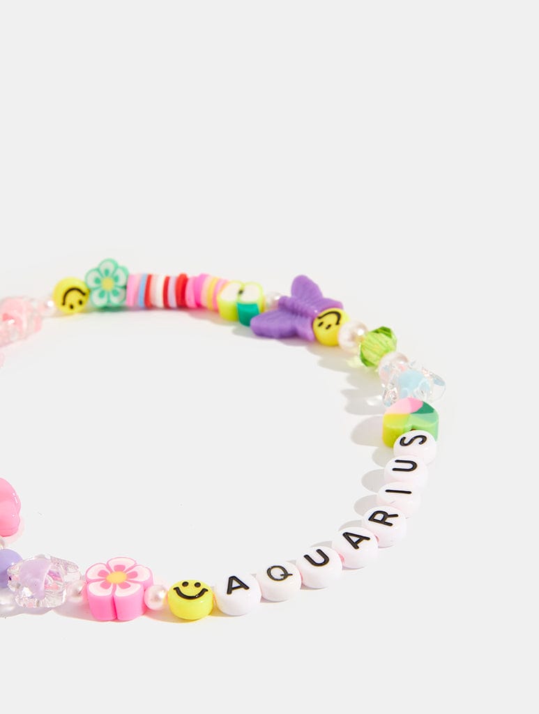 Zodiac Beaded Phone Strap Phone Grips Skinnydip London