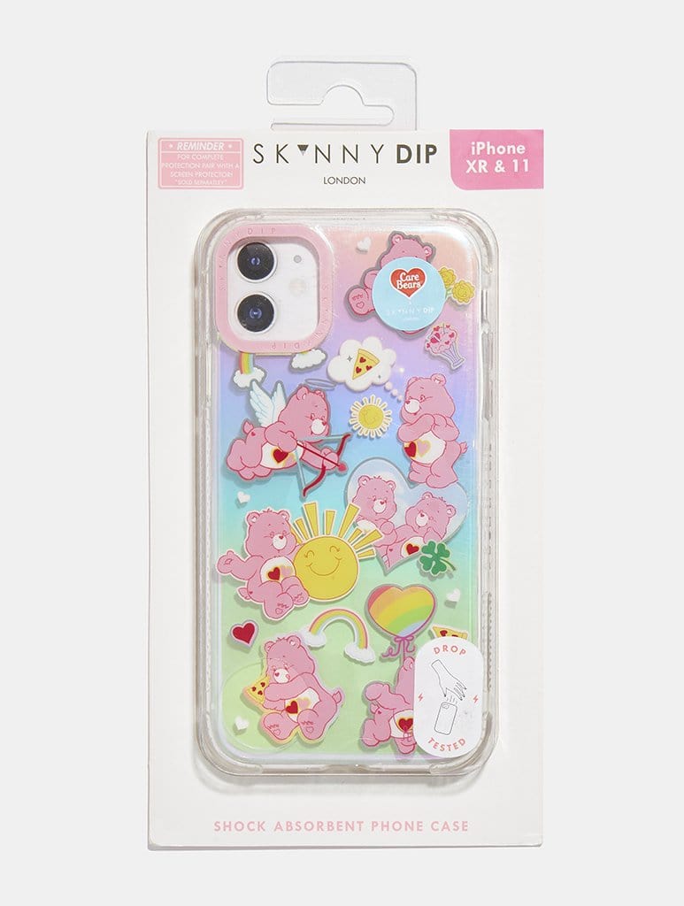 Care Bears x Skinnydip Love-a-Lot Shock iPhone Case Phone Cases Skinnydip