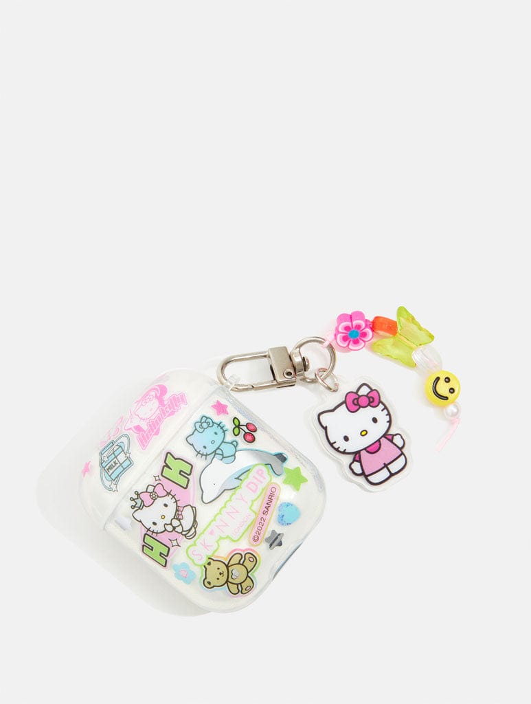 Hello Kitty x Skinnydip Retro Sticker AirPods Case AirPods Cases Skinnydip