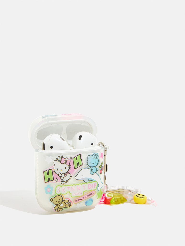 Hello Kitty x Skinnydip Retro Sticker AirPods Case AirPods Cases Skinnydip