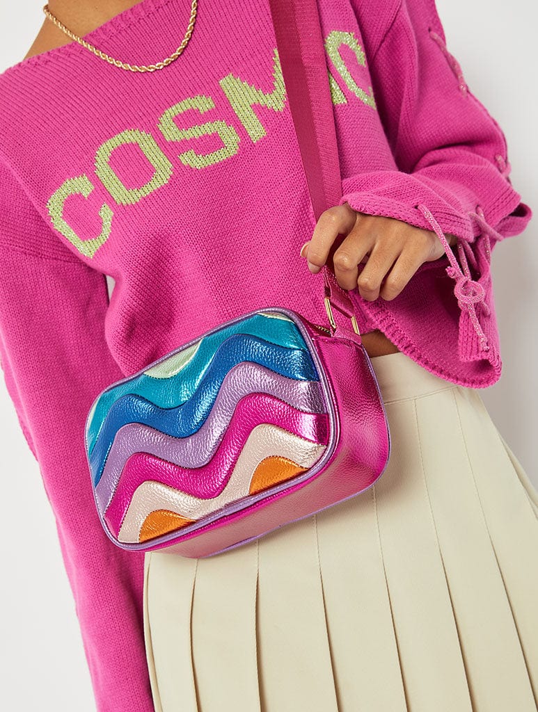 Millie Rainbow Wave Cross Body Bag Ladies Bags Skinnydip London