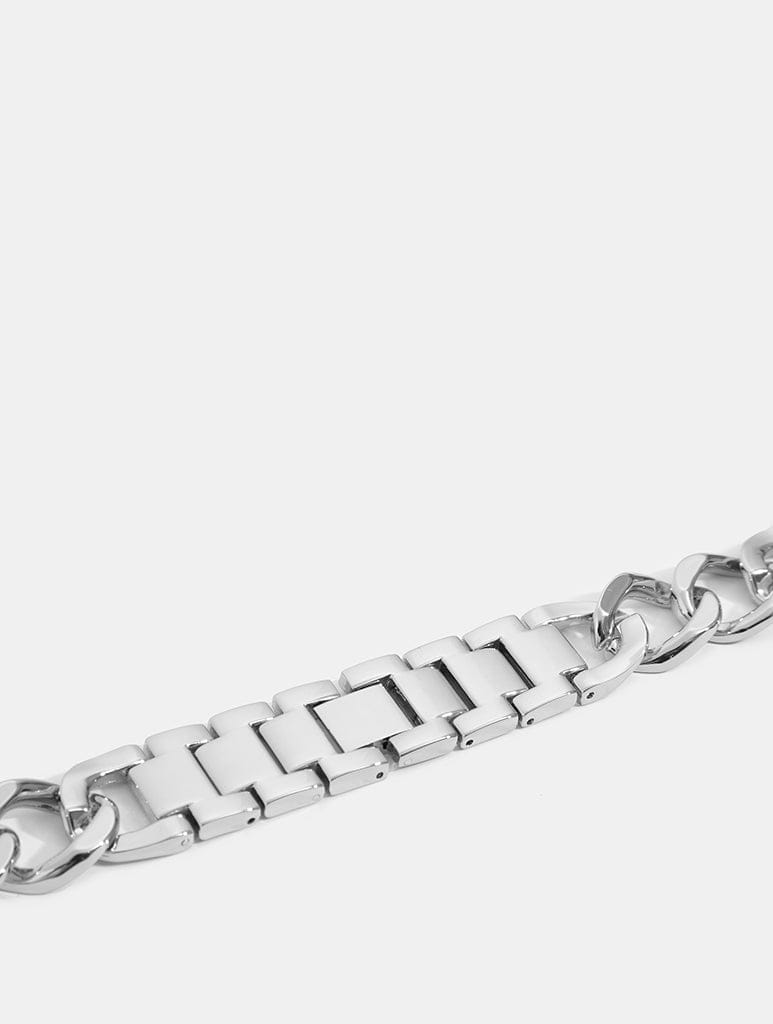 Silver Chain Link Apple Watch Strap Watch Straps Skinnydip