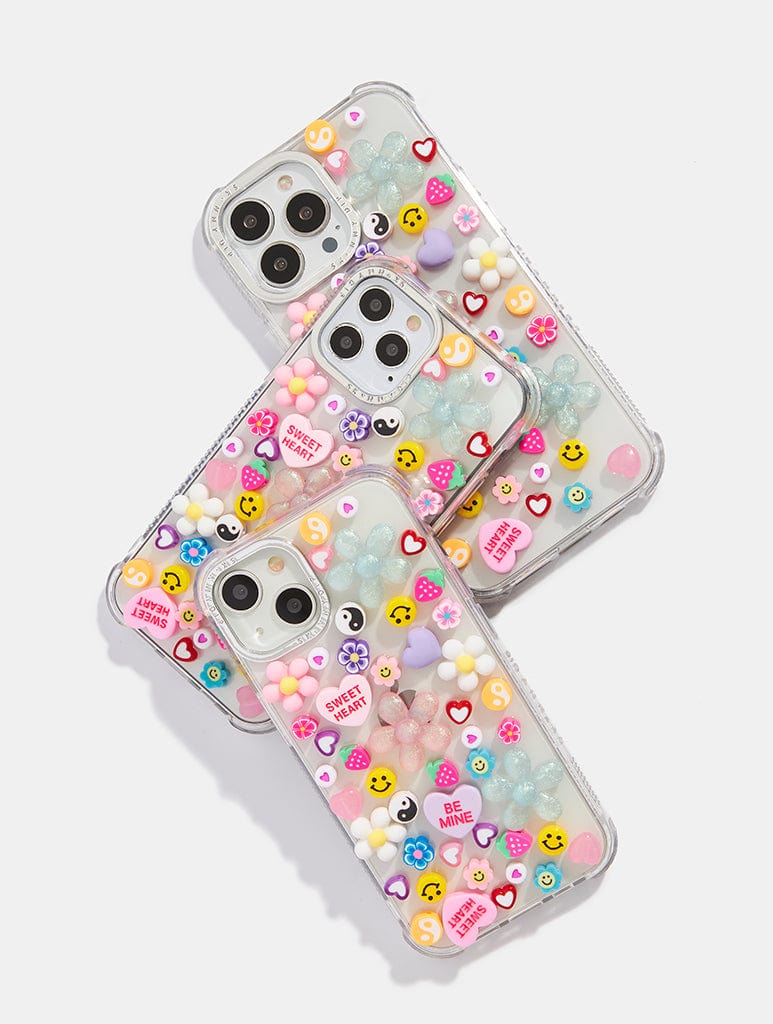 Y2K Stick On Charms Shock iPhone Case Phone Cases Skinnydip London