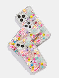 Y2K Stick On Charms Shock iPhone Case Phone Cases Skinnydip London