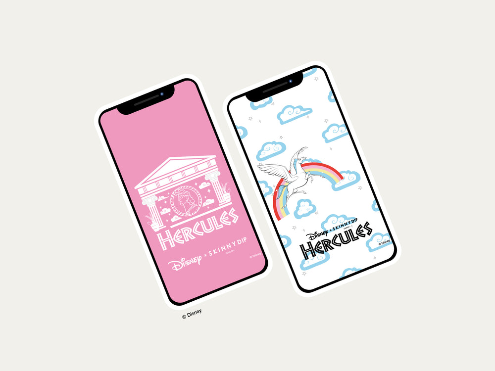 Hercules x Skinnydip: Phone Wallpapers