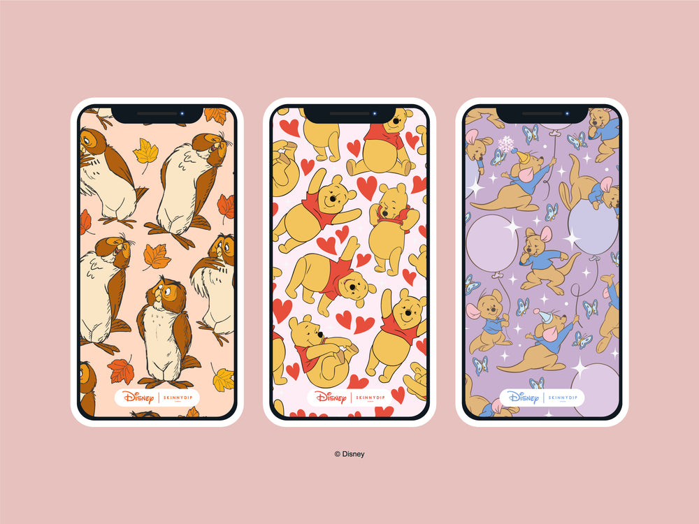 Disney Winnie The Pooh Inspired Phone Wallpapers