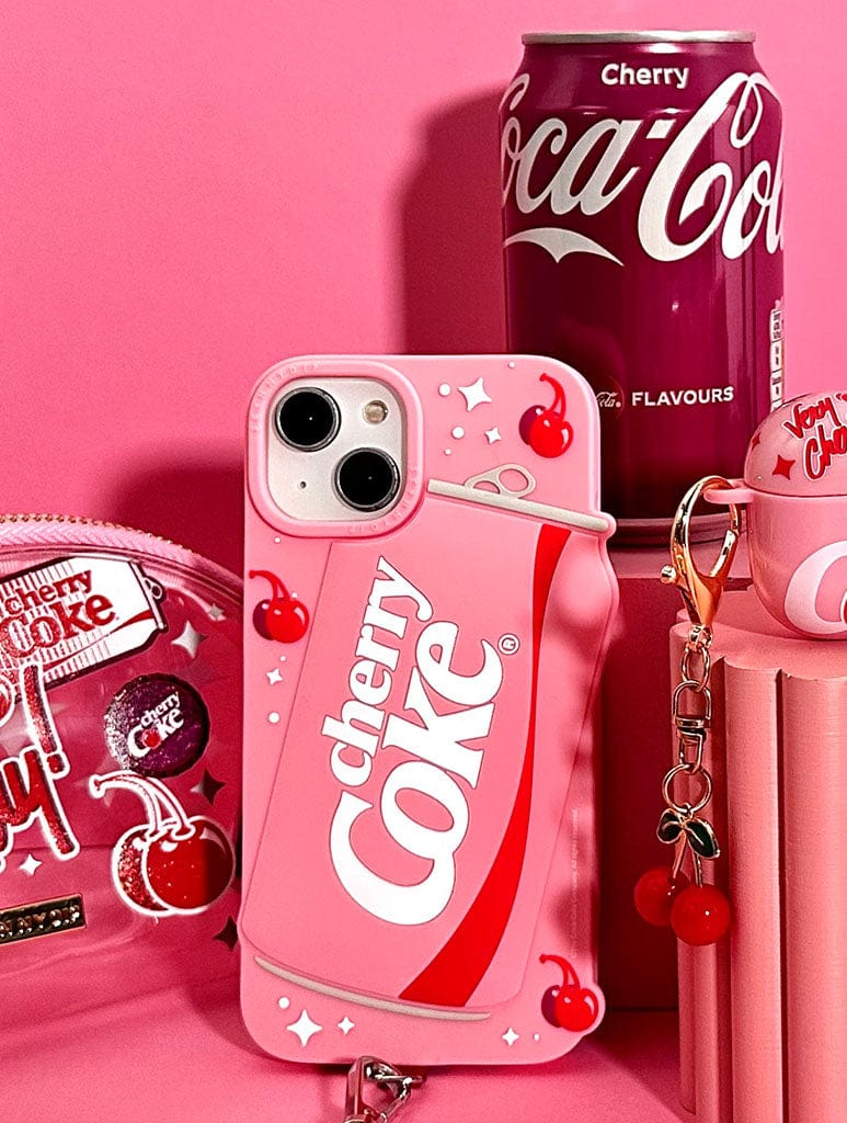 3D Cherry Coke Silicone iPhone Case Phone Cases iPhone 14 Pro / 14 Pro Max Skinnydip London