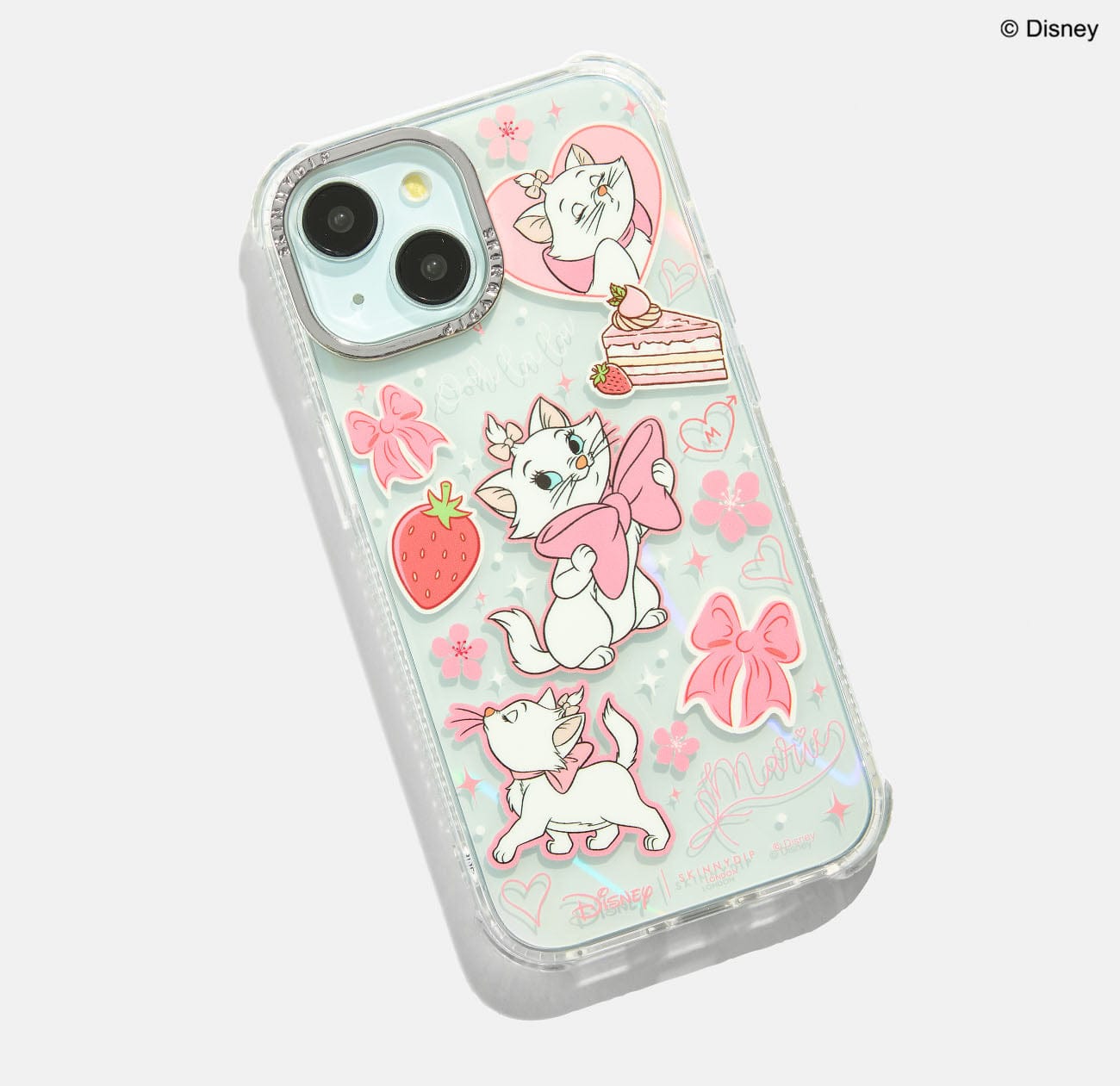 CYRILL Spigen UltraSheer Custodia Per IPhone 16 Pro – Rosa Con Fiocchi, Antimpronta, Protezione Air Cushion