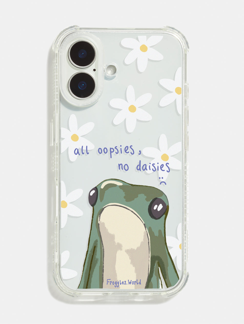 Froggles World x Skinnydip All Oopsies, No Daises Shock iPhone Case