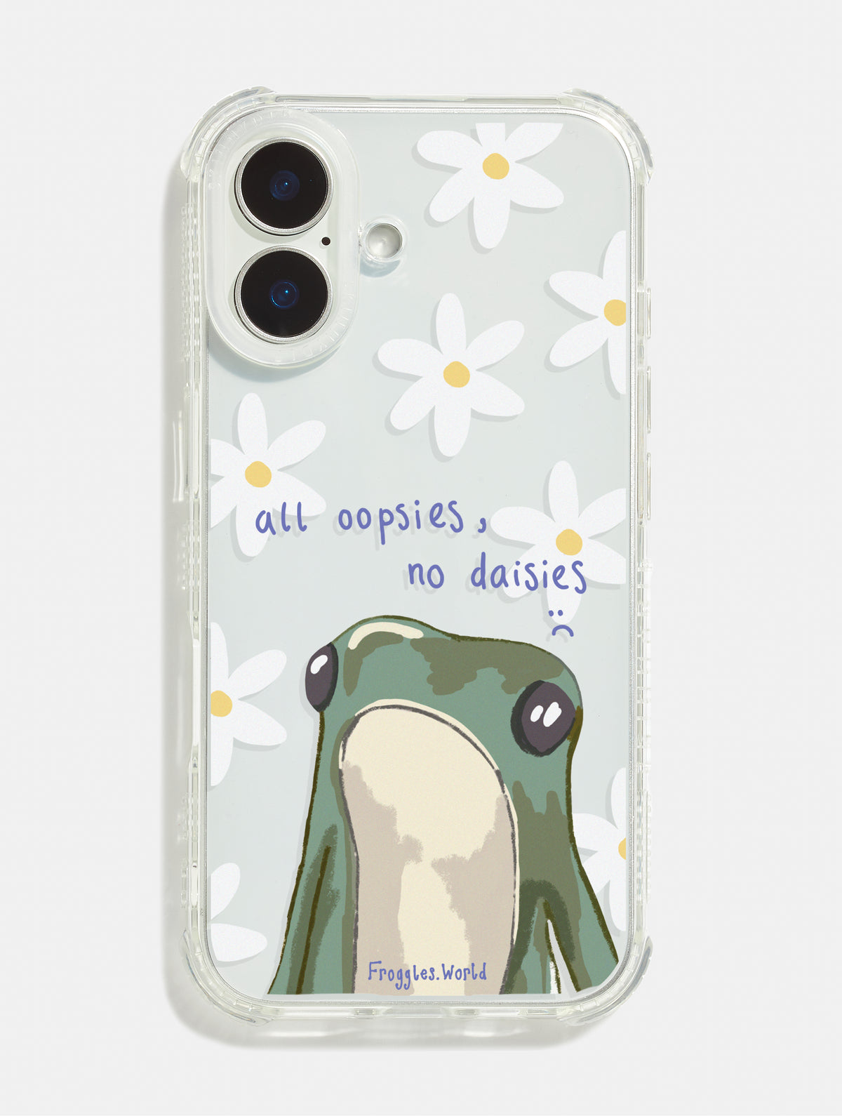 Froggles World x Skinnydip All Oopsies, No Daises Shock iPhone Case
