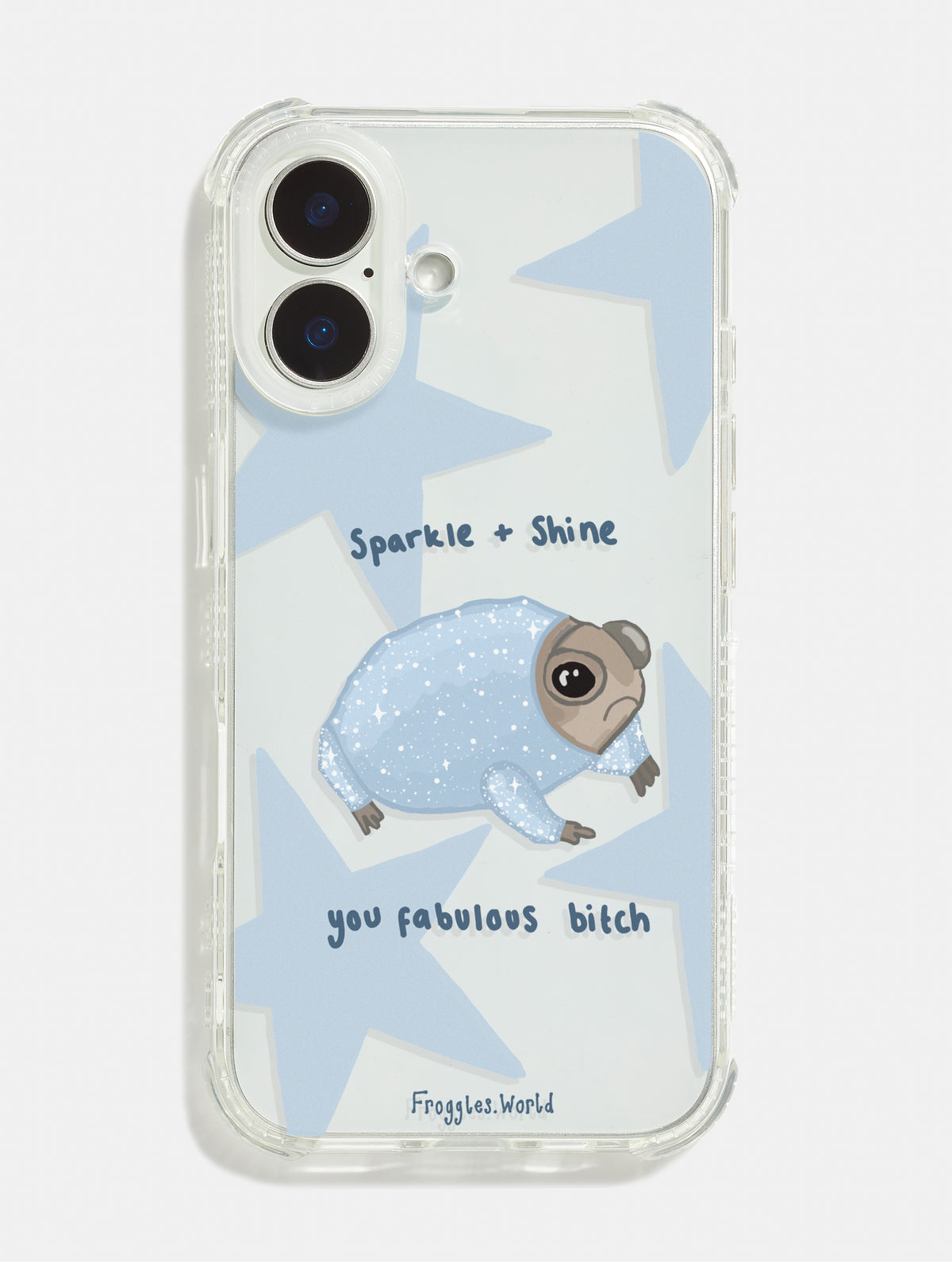 Froggles World x Skinnydip Sparkle And Shine Shock iPhone Case