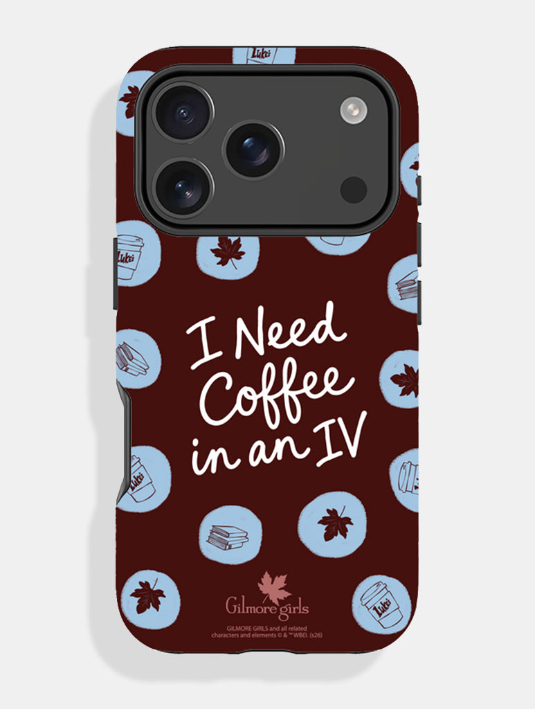Gilmore Girls x Skinnydip 'Happiest Drinking Coffee' Ultra Protective iPhone Case