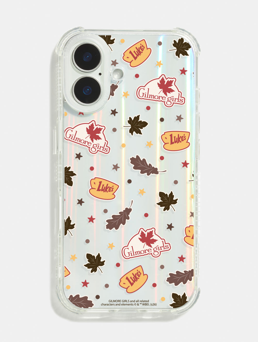 Gilmore Girls x Skinnydip Fall Pattern Shock iPhone Case