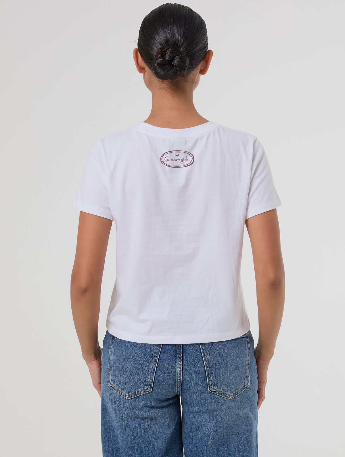 Gilmore Girls x Skinnydip Independence Inn Baby T-Shirt In White