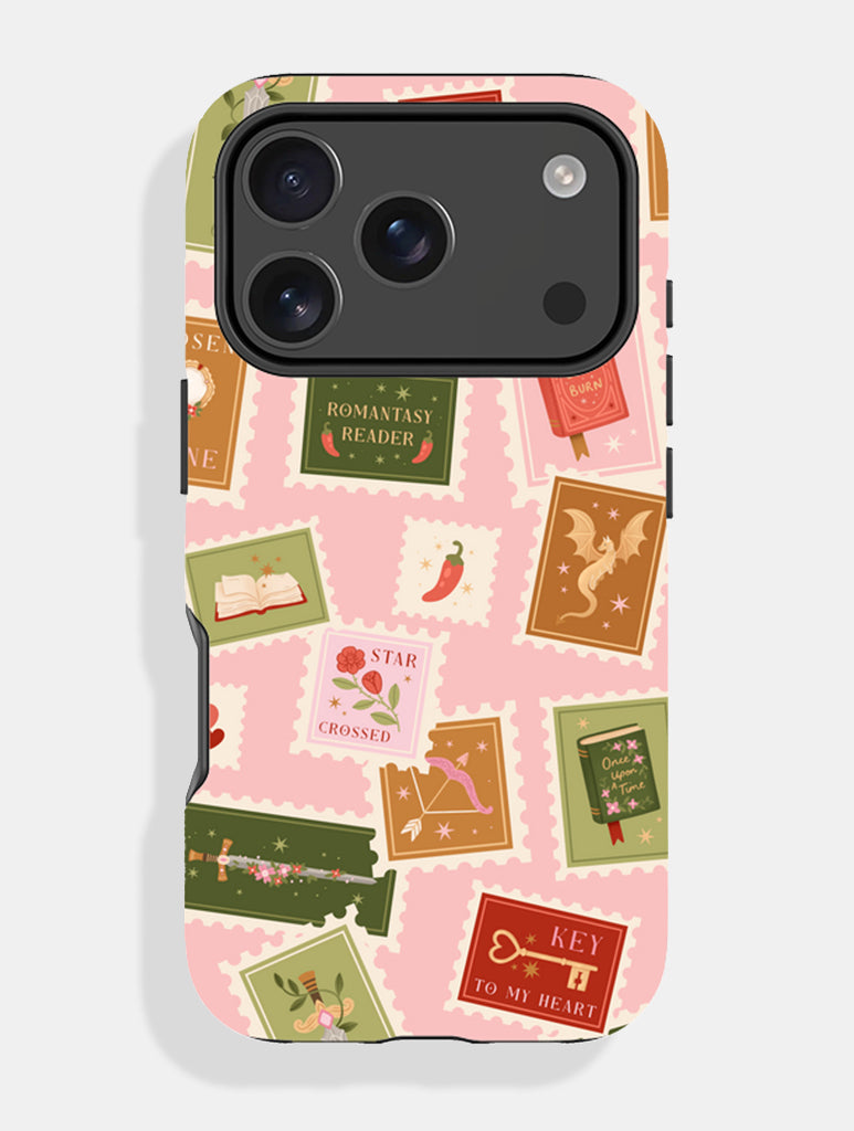 Hopscotch Paper Co x Skinnydip Romantasy Stamps Ultra Protective iPhone Case