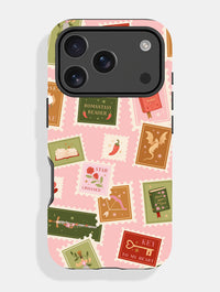 Hopscotch Paper Co x Skinnydip Romantasy Stamps Ultra Protective iPhone Case