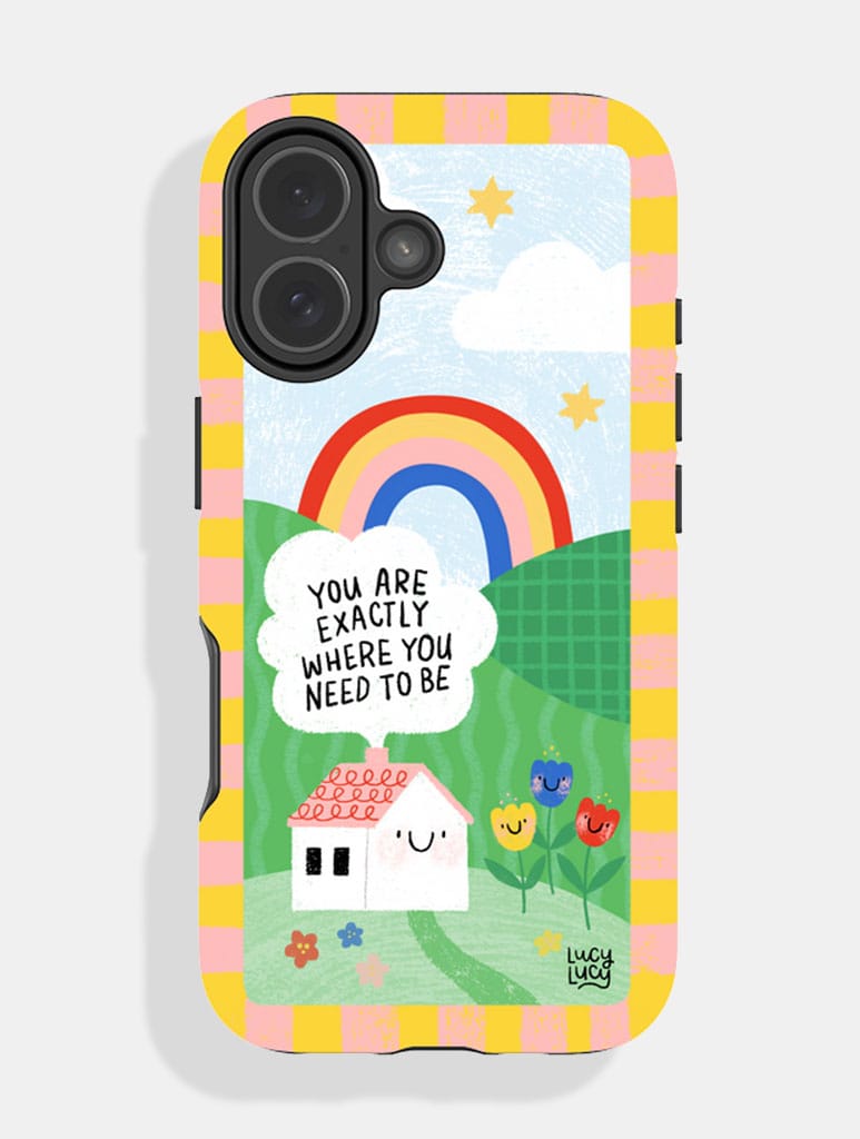 Lucy Lucy Designs x Skinnydip Exactly Where You Need To Be Ultra Protective iPhone Case