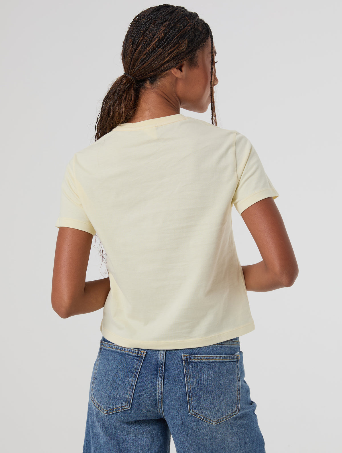 Paddington x Skinnydip Napping Baby T-Shirt In Butter Yellow