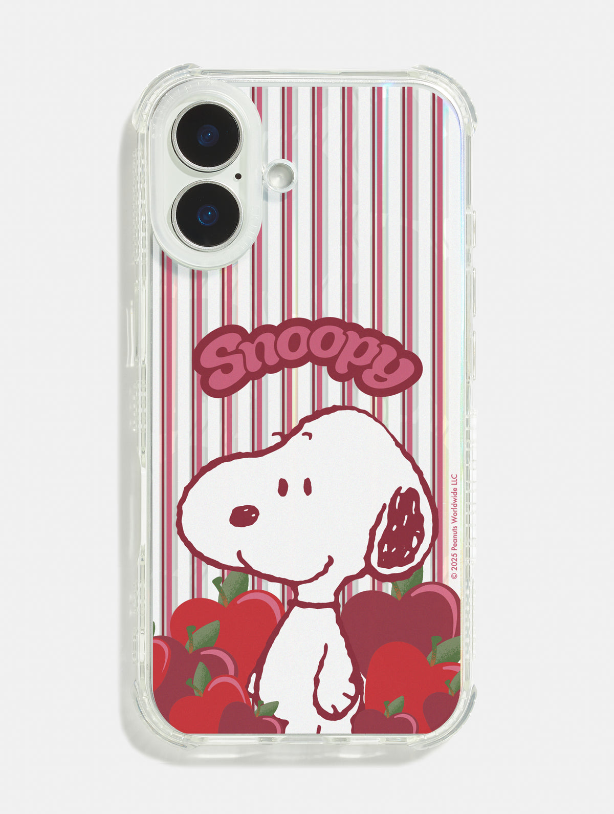 Peanuts x Skinnydip Snoopy Apple Shock iPhone Case