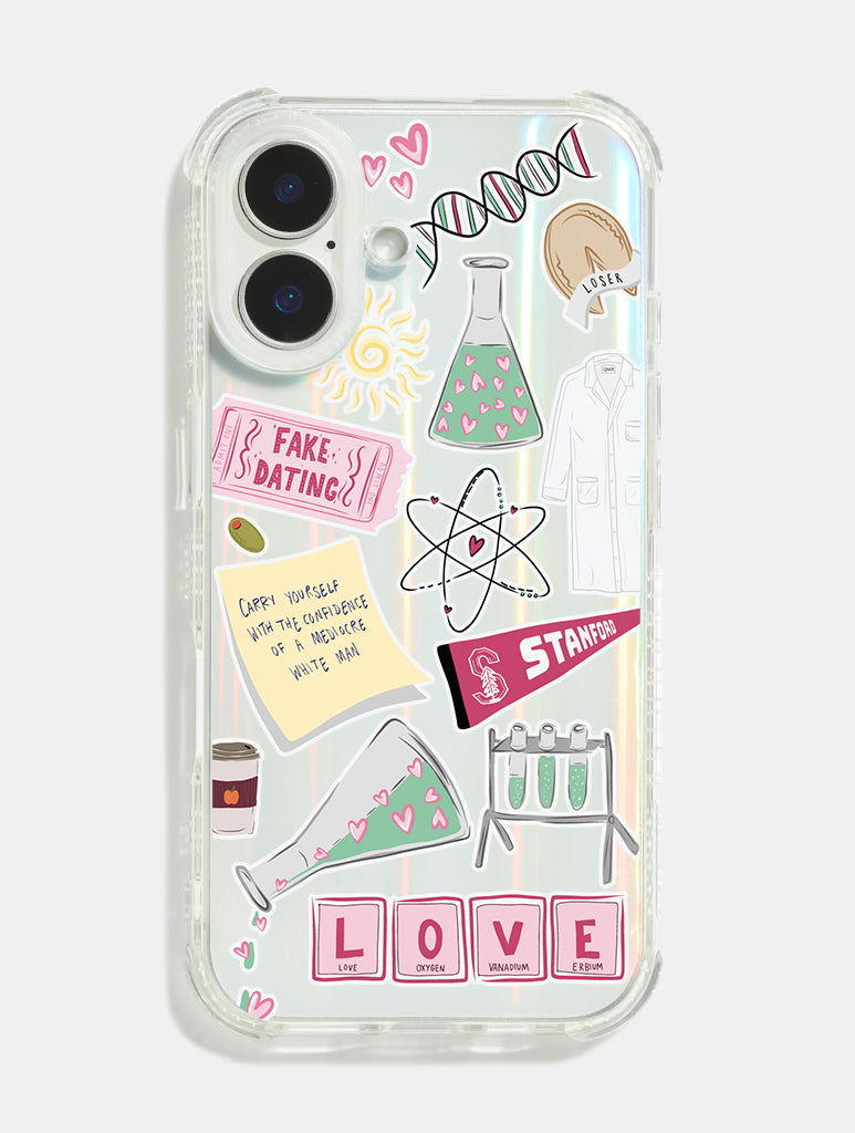 Science Lab Sticker Shock iPhone Case