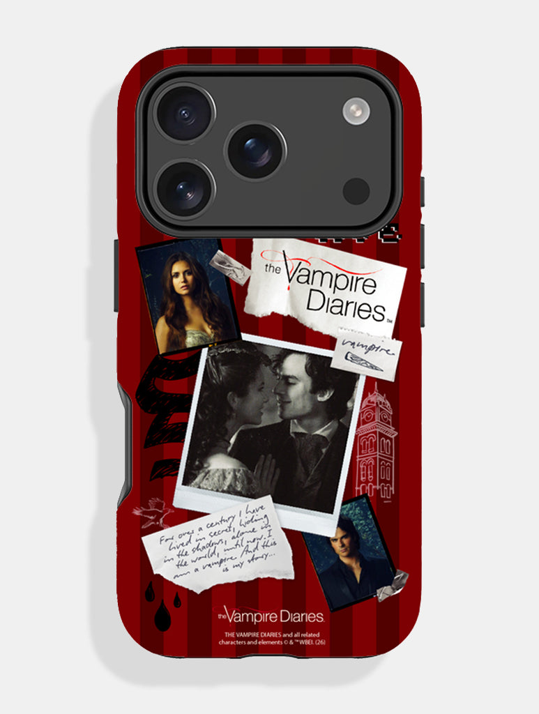The Vampire Diaries x Skinnydip Diary Ultra Protective iPhone Case