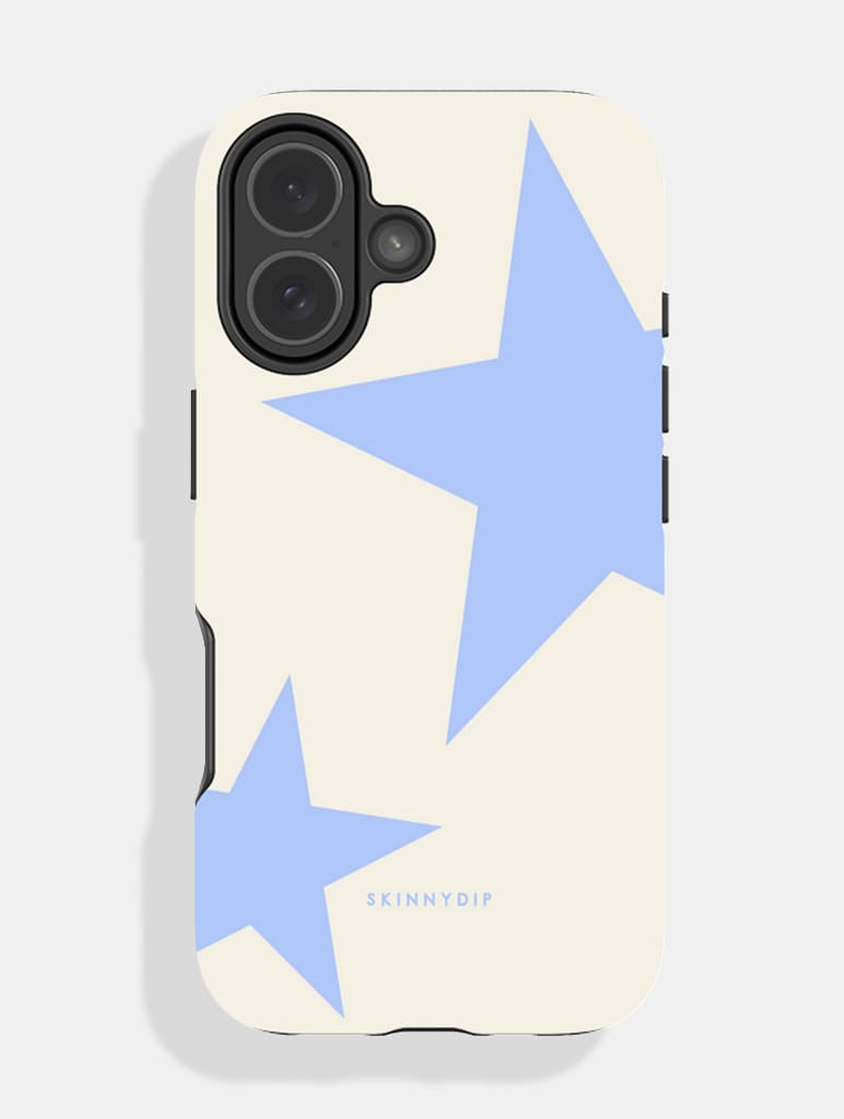 Two Stars Ecru & Blue Ultra Protective iPhone Case