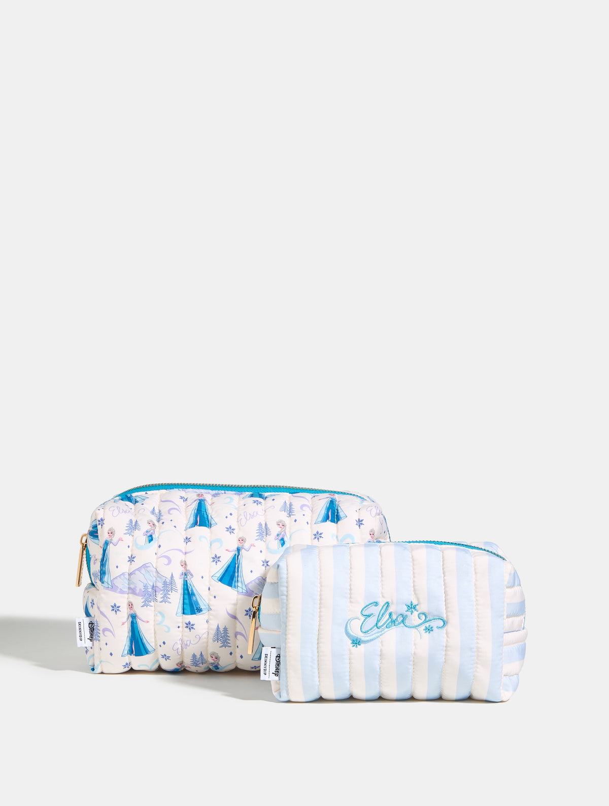 Disney Frozen Quilted Makeup Bag 2pc Set