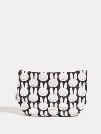 Miffy x Skinnydip Black Repeat Pillow Pouch