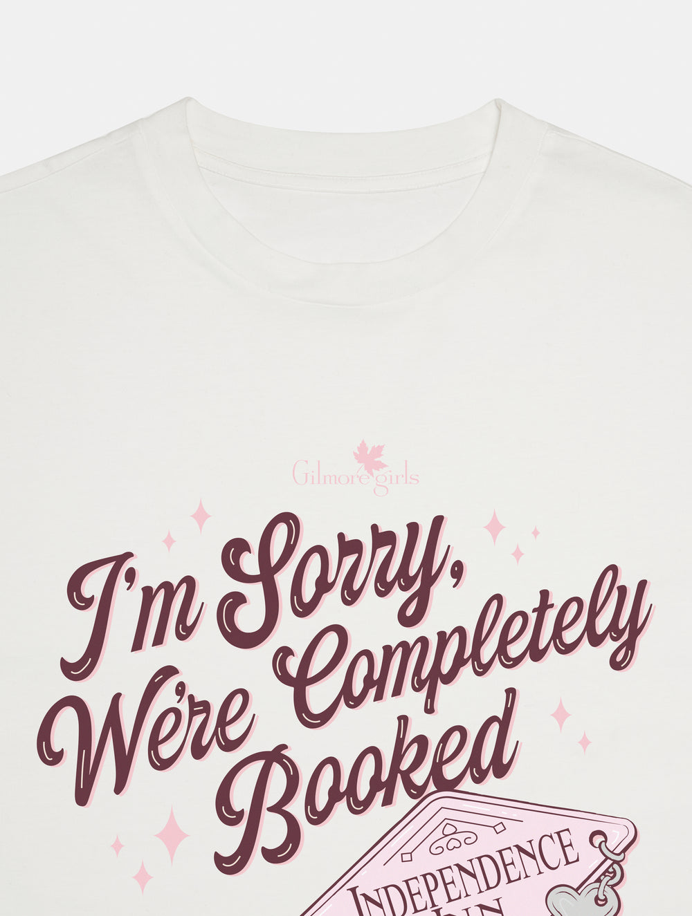Gilmore Girls x Skinnydip Independence Inn Baby T-Shirt In White