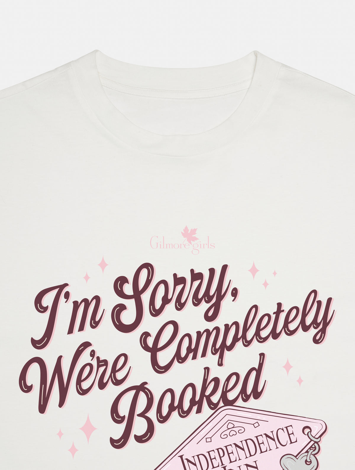 Gilmore Girls x Skinnydip Independence Inn Baby T-Shirt In White