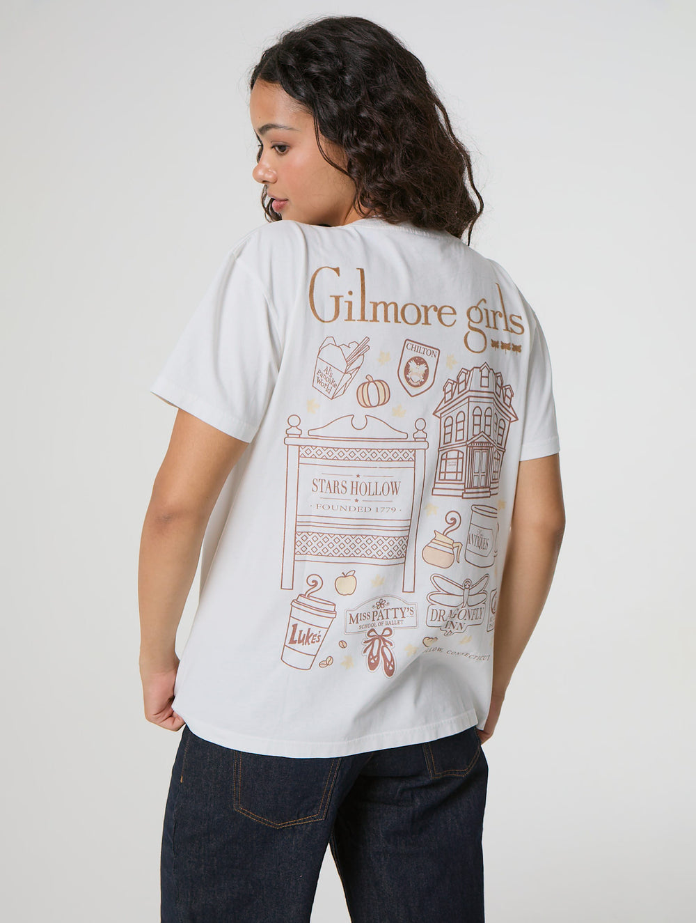 Gilmore Girls x Skinnydip Stars Hollow T-Shirt