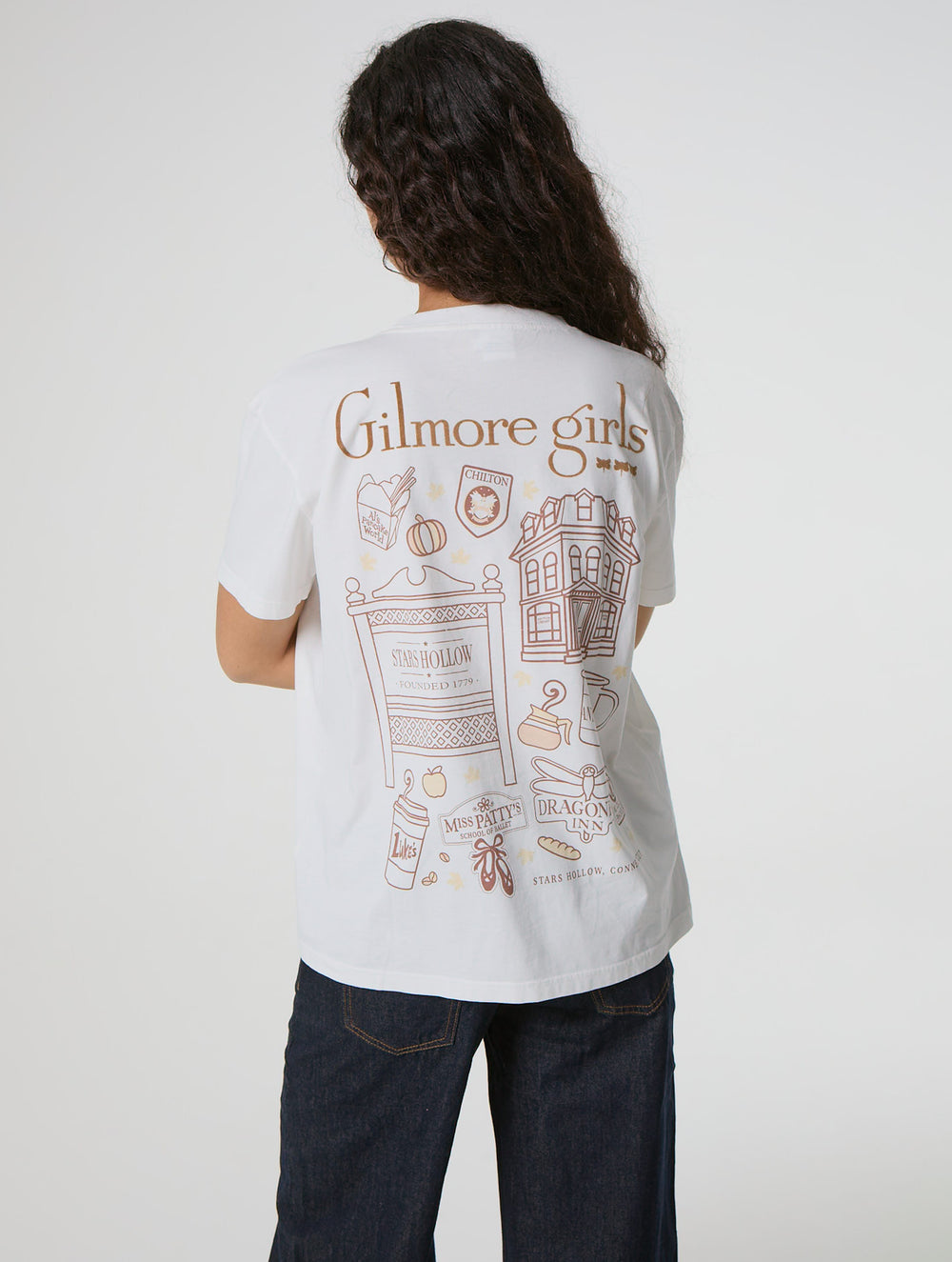 Gilmore Girls x Skinnydip Stars Hollow T-Shirt
