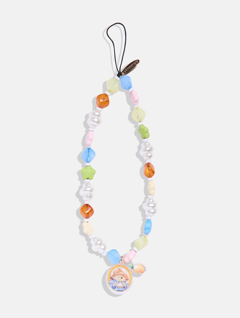 Paddington x Skinnydip Badge Beaded Strap Phone Grips Skinnydip London