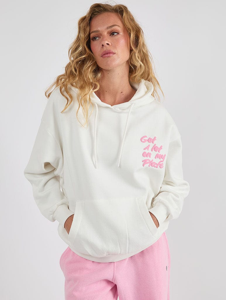 A Lot On My Plate Hoodie Hoodies & Sweatshirts Skinnydip London