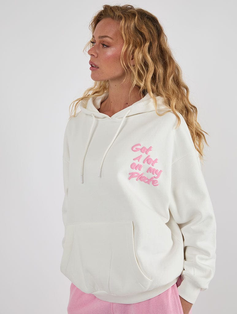 A Lot On My Plate Hoodie Hoodies & Sweatshirts Skinnydip London