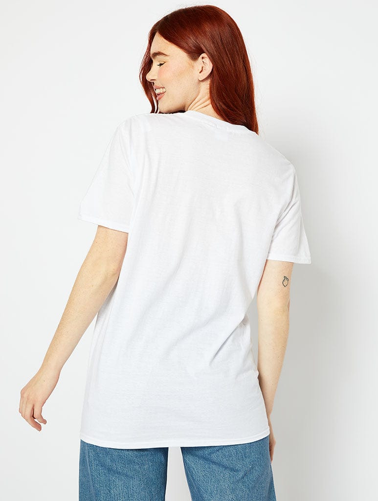 Always Overthinking White T-Shirt Tops & T-Shirts Skinnydip London