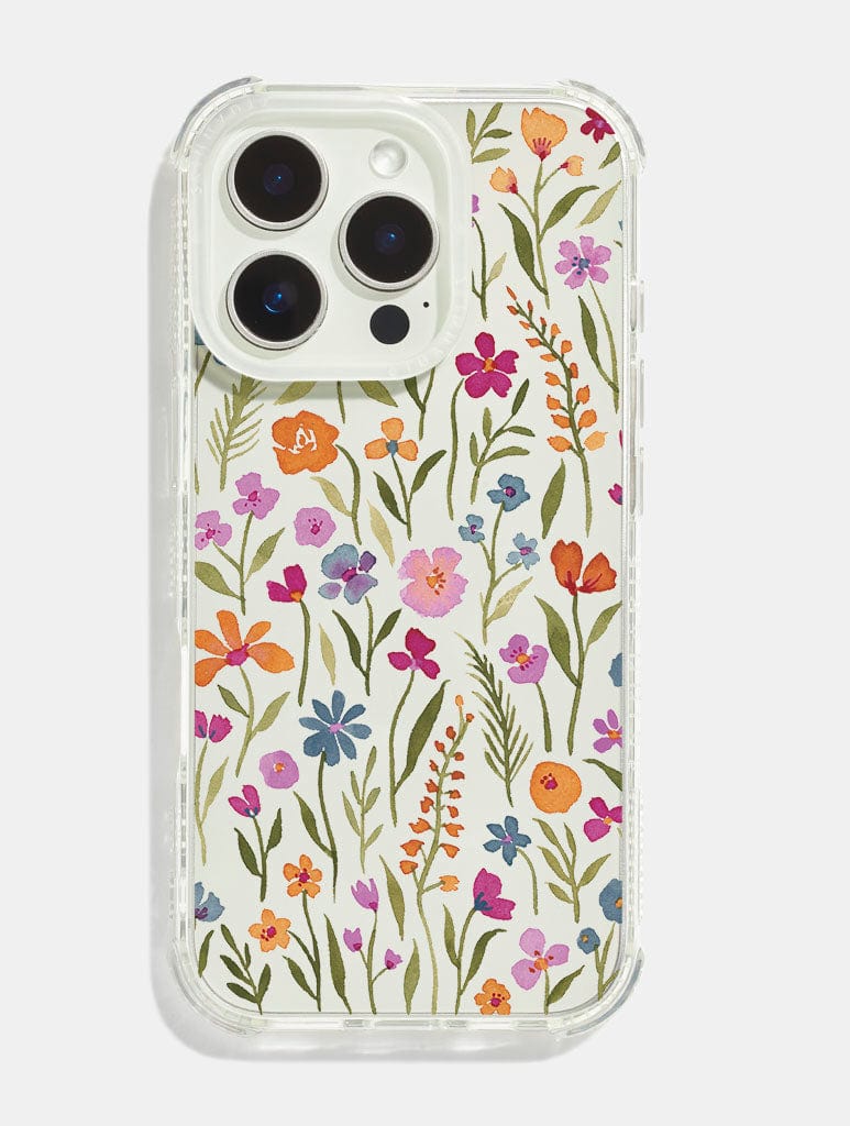 Anna Lau x Skinnydip Whimsical Wildflowers Shock iPhone Case Phone Cases Skinnydip London