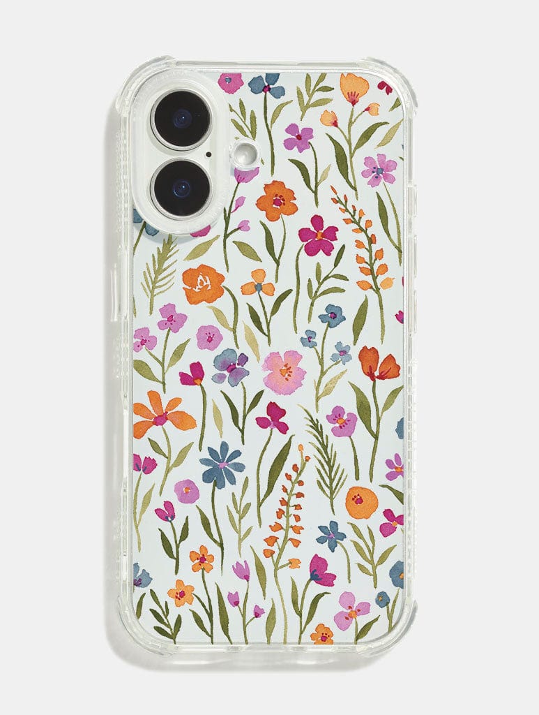 Anna Lau x Skinnydip Whimsical Wildflowers Shock iPhone Case Phone Cases Skinnydip London
