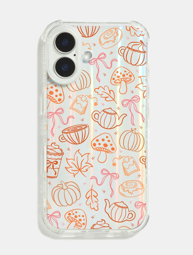 Autumn Doodle Shock iPhone Case Phone Cases Skinnydip London