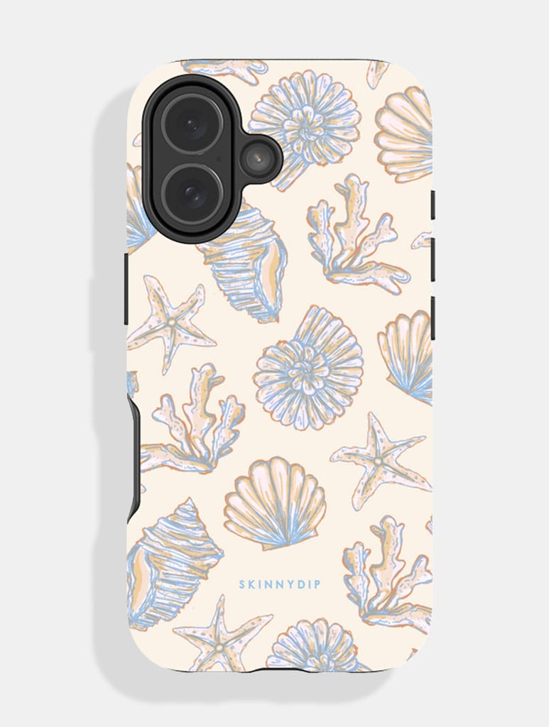 Baby Yellow Seashell Sketch Ultra Protective iPhone Case Phone Cases Skinnydip London