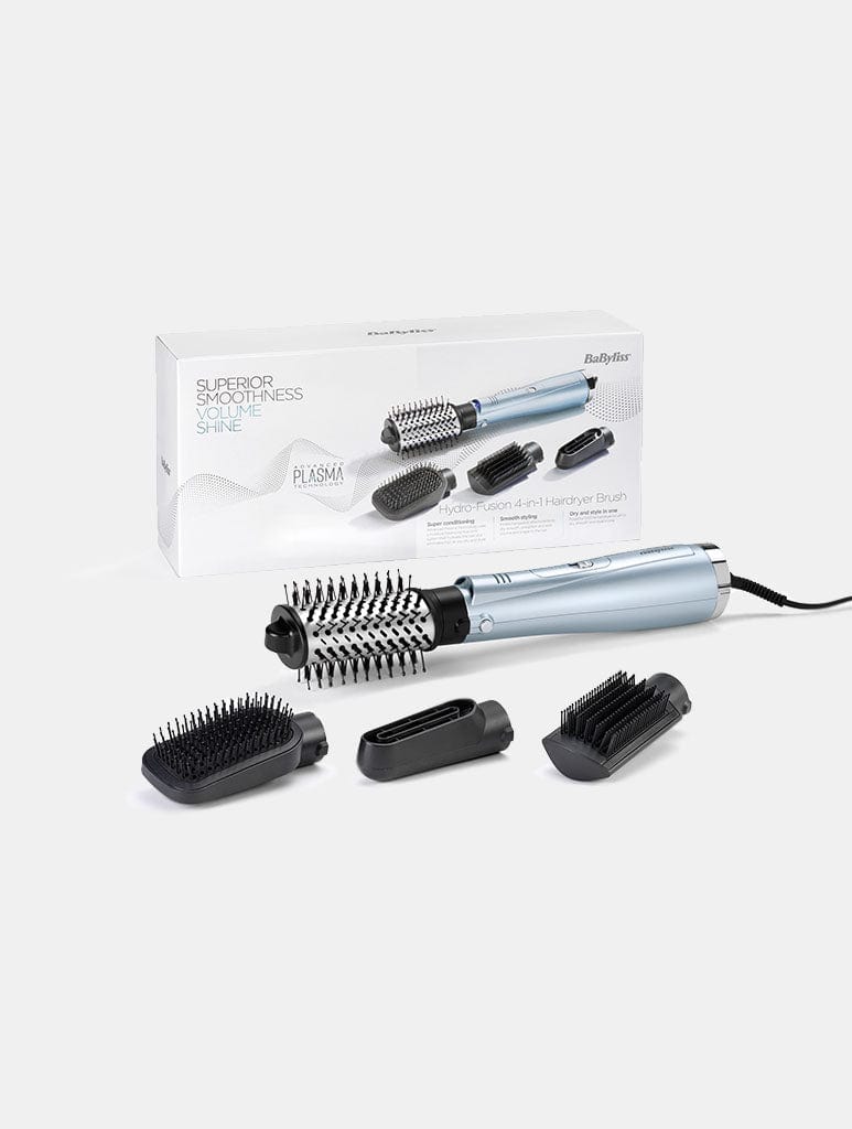 BaByliss Hydro-Fusion 4 in 1 Blow Dry Brush Hair Care Babyliss