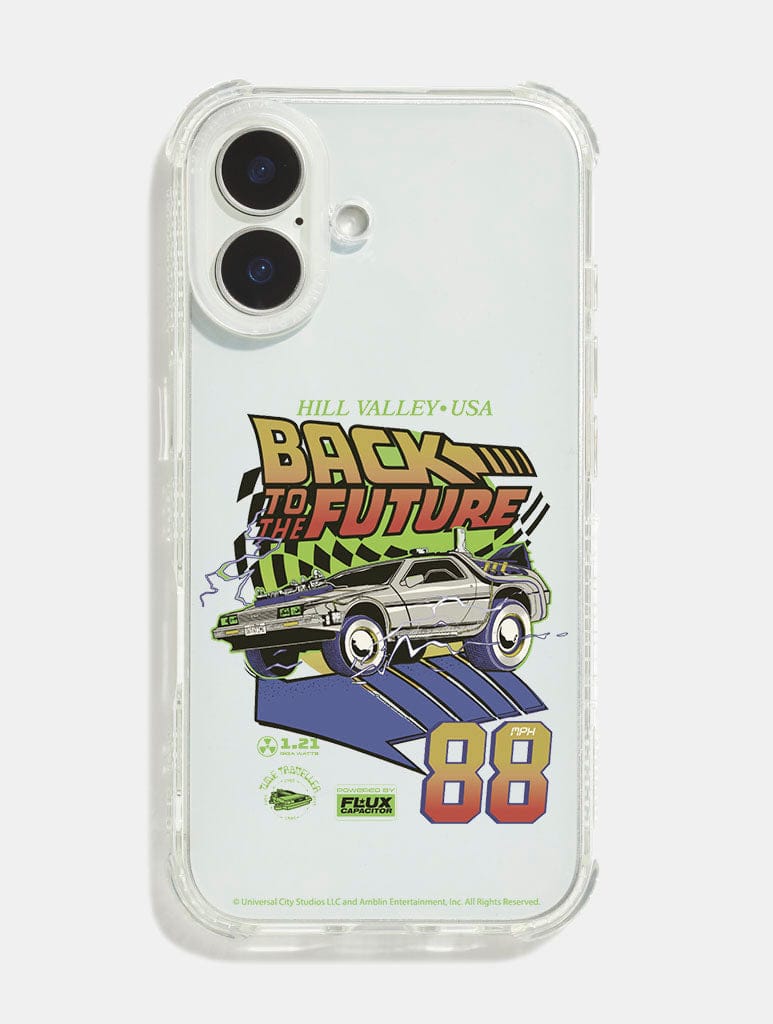 Back To The Future x Skinnydip Retro Poster Shock iPhone Case Phone Cases Skinnydip London