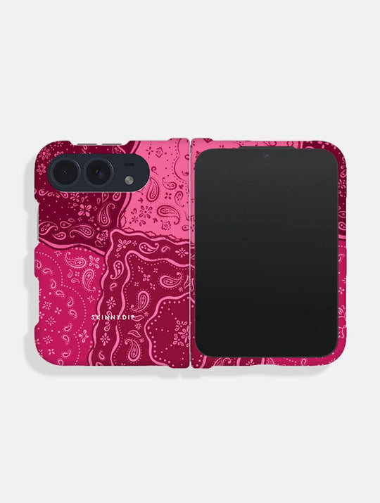 Bandana Paisley Burgundy Impact Resistant iPhone Duo Case | Bandana ...