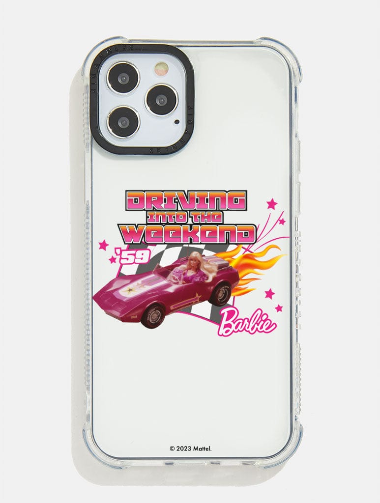 Barbie x Skinnydip Driving into the Weekend Shock iPhone Case Phone Cases Skinnydip London